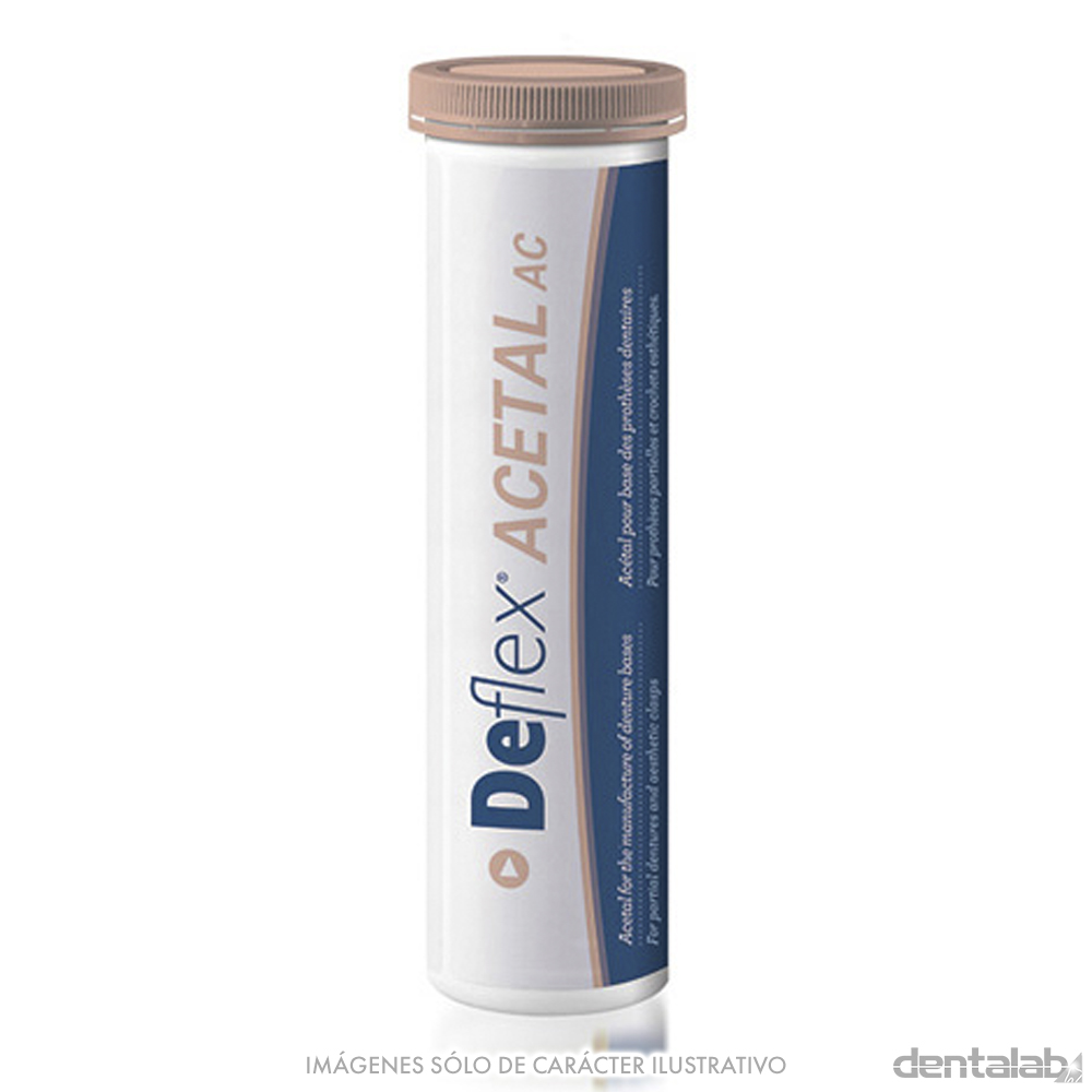 Tubo Deflex Acetal Chico 22 x 55mm x 13g (1 Pastilla)